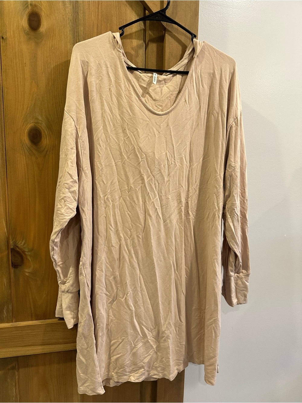 HALARA Dusty Blush Long Sleeve Tunic